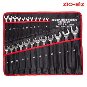 스패너 렌치 세트 23pcs/편구 콤비네이션스패너 만능렌치 육각 볼트 너트 드라이버 소켓 몽키 깔깔이 수공구세트