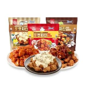 한맥 포켓치킨 180g * 6팩 골라담기/양념치킨/데리야끼/어니언크림