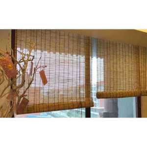 대발 블라인드 출입문 대나무 가림발 가리개 햇빛 원목 커튼