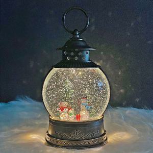 크리스마스 오르골 선물 소품 장식 스노우볼 워터볼 / 02-C. 항아리오르골_눈사람