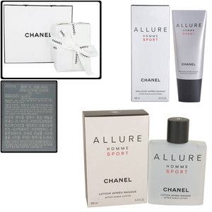 샤넬 알뤼르 옴므 스포츠 애프터쉐이브 스킨로션 세트