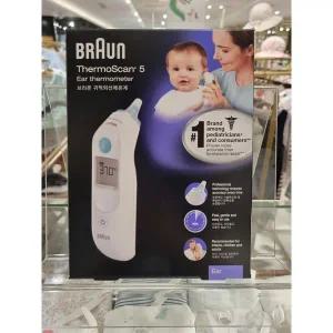 [쇼콜라](타임스퀘어점패션관)성인. 유아 겸용 [공식 수입 정품브라운 써모스캔  귀적외선 체온계  IRT6...