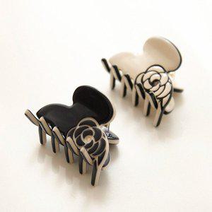 [바이데이지] 프랑스 로즈 큐빅 미니 집게핀 Bh0887