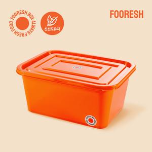 [푸레시] 김치보관 밀폐용기 신선박스 5000ml_오렌지