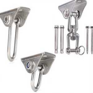 앙카 스테인리스 스틸 브래킷 마운트 후크 헤비 요가용 천장 해먹 서스펜션