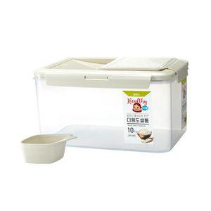 밥맛이 좋아지는 신선다용도 쌀통 10kg KOMAX 주방용품 보관용기 밀폐용기 음식보관