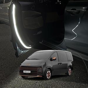 [XBJLL0JK_48]스타리아 면발광 도어 비상 경고등 LED바 차량