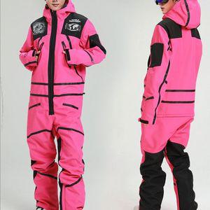 점프슈트 보드복 점프수트 방한 스키 상하의 방수 남성 여성 방한복 스키복 일체형 세트 단체 겨울 방풍