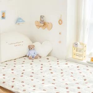 베베누보 극세사 발열매트 겨울 따뜻한 침대패드 웜매트 슈퍼싱글