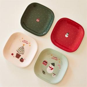 [웰빙창고] 모던하우스 크리스마스 간식트레이 4P