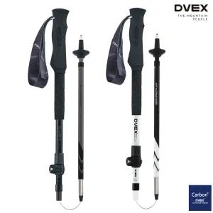 [디벡스]제로그레비티 카본 접이식 5단 등산스틱 세트 /196그램 V폴