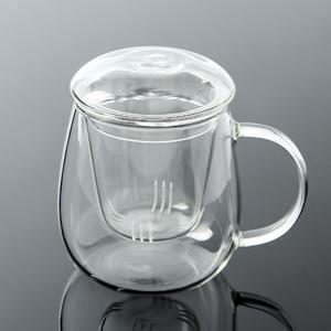 차향 내열 유리 찻잔 티머그 티잔 차잔 차우림 320ml