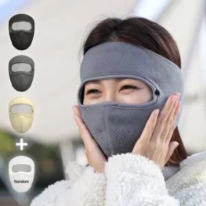 핫따숨 캐나다 고글 방한마스크 3개+1개(4종) 겨울 안면 마스크 러닝 골프