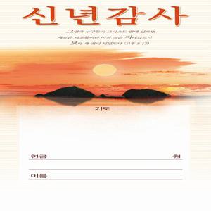 신년감사헌금봉투-4581 (1속 100장)