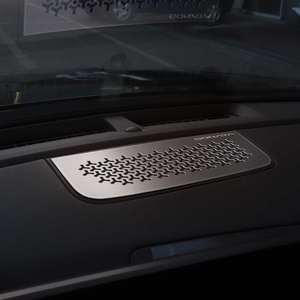 쏘나타디엣지 대시보드 중앙 스피커 몰딩 커버 메탈 스티커 튜닝 용품