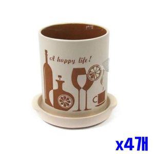 [기타]인테리어 CTHOTFUU 도자기 수저통 중 x4개 수저보관용기