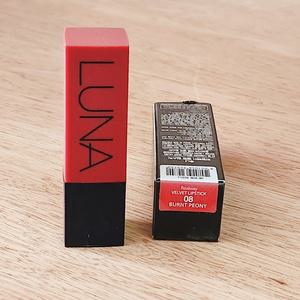 루나 리얼웨이 벨벳 립스틱 [08 번트피오니] 정품