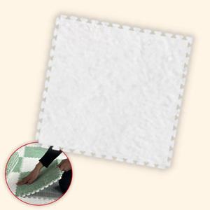 푹신한 단열 층간소음매트 털달린 놀이방 퍼즐매트 30cm