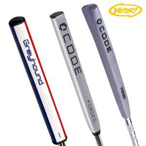 [예스]골프 코드6 그레이하운드 퍼터그립 피스톨 점보 실리콘