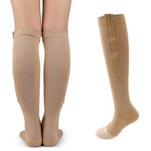 [HY6GK4K2_51JA]종아리 쉐이퍼 아대 양말 데일리 레그 지퍼