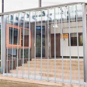 투명커튼 투명 자바라 에어컨 파티션 커텐 바람 우레탄 커튼 방풍