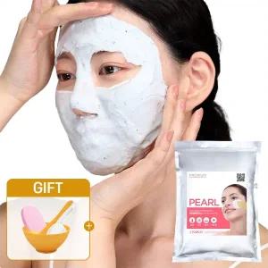 린제이 진주 모델링팩 1kg+팩도구세트+클렌징해면 스펀지 홈에스테틱 5종세트