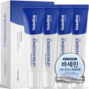 메르헨트 바세린 모이스처 립에센스 10ml x 4개 립밤 립케어 립크림 보습 케어 무색 대용량