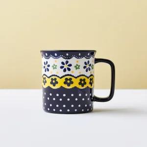 [모던하우스] 데이지프릴 핸드스탬프 일자머그 395ML