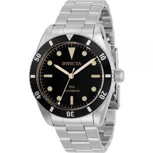 Invicta 프로 드라이버 오토매틱 블랙 다이얼 시계 (31290)