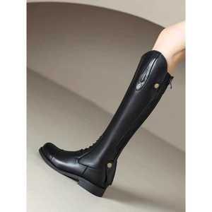 가죽 승마부츠 신발 승마용품 무릎 장화 다리보호