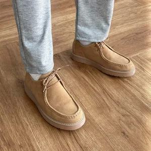 [쿼터]남자 왈라비 스웨이드 모카신 키높이 5cm 구두 3color