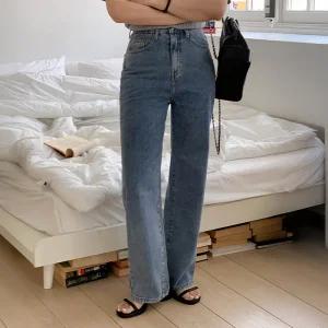 [코코블랑] 온드 스트레이트 데님팬츠(숏,미들,롱)