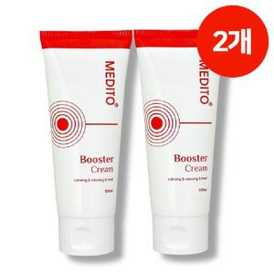 메디토 부스터크림 유칼립투스오일 골프엘보 마사지 스포츠크림 100ml x 2개