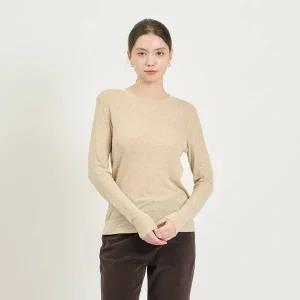 [BCBG] 스트라이프 라운드넥 저지 B5S1X402