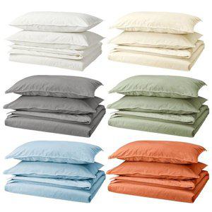 [이케아] ANGSLILJA 엥슬릴리아 이불커버1개 240x220cm+베개커버2개 50x80cm 침구세트