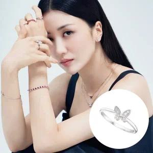 [DIAME][박하선PICK] 로맨틱가든 허니빠삐용 18K골드 랩그로운 다이아몬드 반지 FGDR1272WLAB