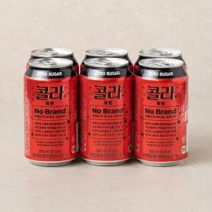 노브랜드 캔콜라 제로 355ml*6