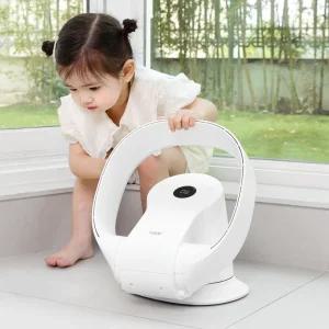 보아르 엘레어 날개없는 선풍기 저소음 BLDC 조용한 무소음 아기 방 무풍 리모컨 접이식 가정용 폴딩 시원한 유선 리모콘 선풍기