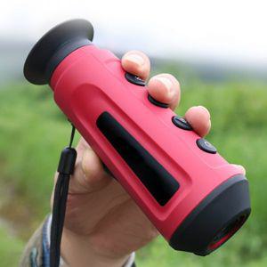 LE10 열 카메라 야외 야간 투시경 휴대용 단안 이미저 사냥용