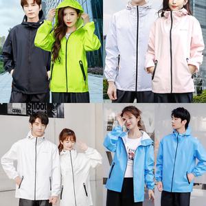 남녀공용 골프 우비 상하의 세트 남성 여성 비옷 우의 레인코트 휴대용 레인 웨어 슈트