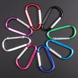 [기타]고품질 알루미늄 카라비너 D형 다용도 캠핑 등산고리 연결고리 알루미늄비너 텐트비너 (WFHVRGB)