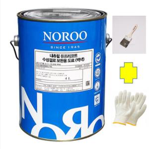 노루페인트 듀프리코트 결로보완용 규조토 도료 벽지 베란다 지하실 벽면 곰팡이방지 페인트 4L