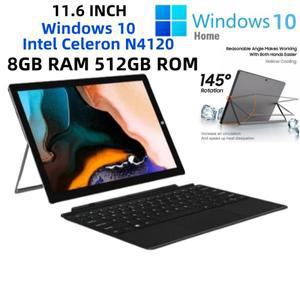 Terra PAD1162 Windows 10 태블릿 PC 11.6 인치 LPDDR3 8GB RAM 512GB SSD ROM Intel Celeron N4120 쿼드