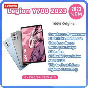 CN 버전 레노버 패드, LEGION Y700 2023 스냅드래곤 8 + 12GB 256GB 2K 144Hz 디스플레이 화면, ZUI15 와이