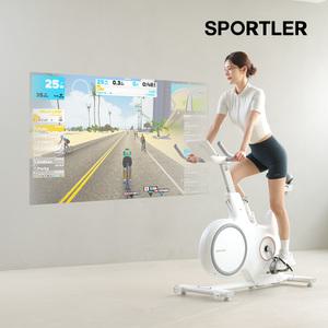 스포틀러 오브제 메타 ERG 스핀바이크 실내 자전거 가정용 스피닝 즈위프트 게임 싸이클