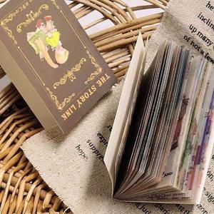 황산지 소녀 빈티지 다이어리 다꾸 노트 다꾸용품 (WEB2864)