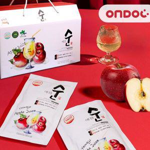 [NS홈쇼핑][온도씨] 하루한포 통째로 영주 사과즙 2box (100mlx60포)[35215549]