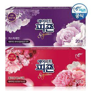 [피죤]피죤 의류청정기용 에어시트 20매x2개 스타일러 에어드레서 ...