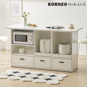 [보루네오]엘리브 샤인 1500 홈바 식탁 테이블 서랍형 ca223(수도권무배)