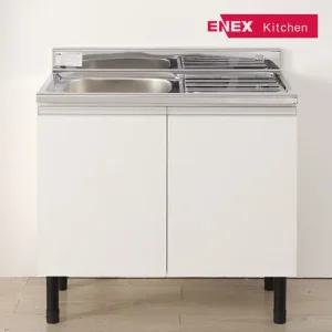 유닉 DIY 소형 싱크대 스텐레스 개수대 1200  일반볼)